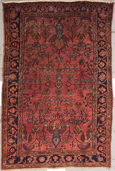 Appraisal: A Sarouk rug Persia size approximately ft in x ft