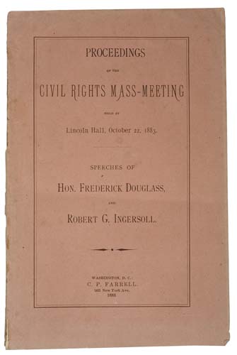 Appraisal: THE SUPREME COURT SANCTIONS JIM CROW DOUGLASS FREDERICK Proceedings of