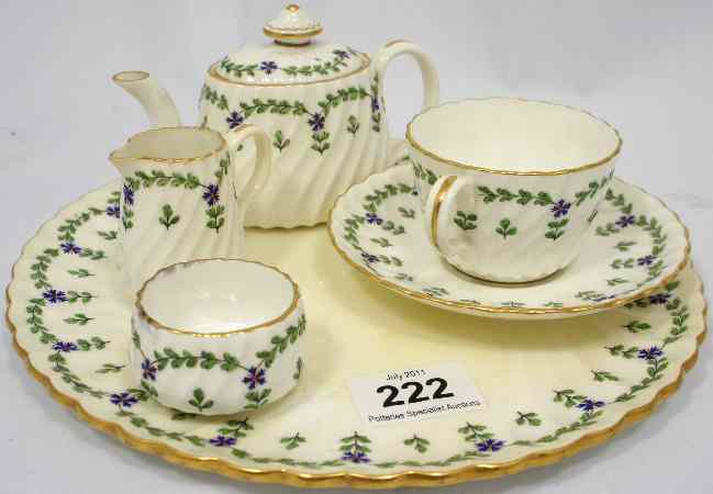 Appraisal: Minton Leadless Glaze Tea for One Set comprising of Tea