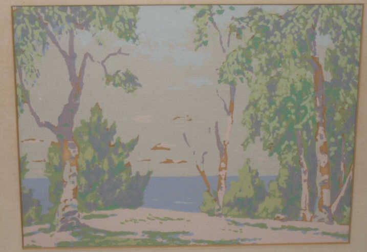 Appraisal: JESSIE K CHASE AMERICAN - DOOR COUNTY JUNE circa color