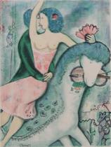 Appraisal: Marc Chagall Russian French - Color lithograph on paper framed