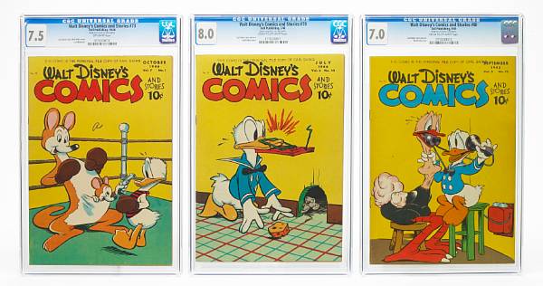 Appraisal: Carl Barks Private File Copies for Walt Disney s Comic