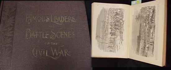 Appraisal: Frank Leslies' Illustrated Famous Leaders and Battle Scenes of the