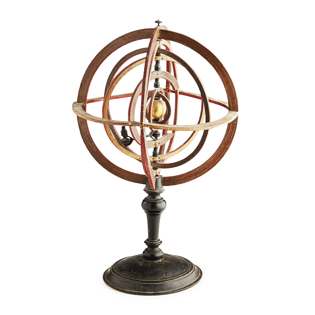 Appraisal: FRENCH COPERNICAN ARMILLARY SPHERE IN THE MANNER OF CHARLES-FRANCOIS DELAMARCHE