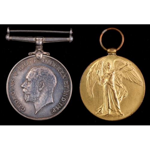 Appraisal: World War One pair British War Medal and Victory Medal