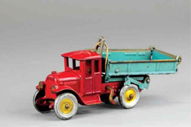 Appraisal: A C WILLIAMS FIRE PUMPER Cast iron painted in red