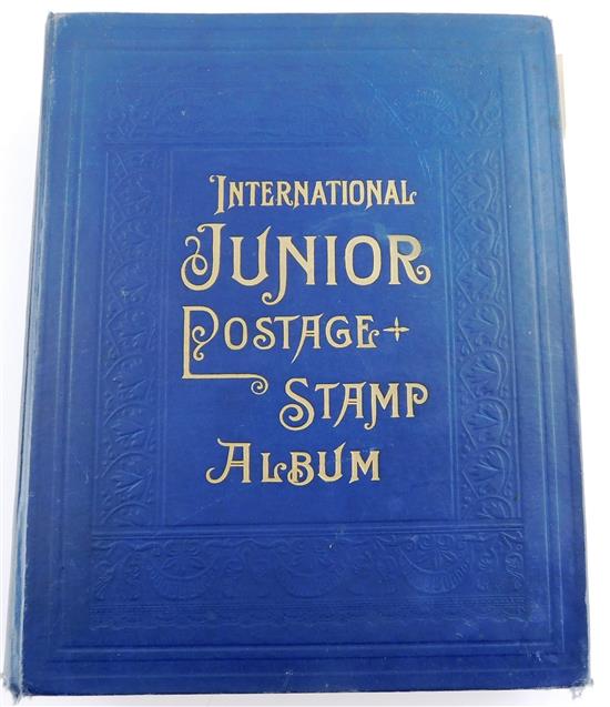 Appraisal: STAMPS The International Junior Postage Stamp Album by Scott Stamp