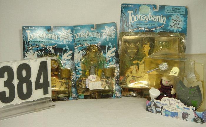 Appraisal: Lot of Toonsylvania Action figures set of four original packaging