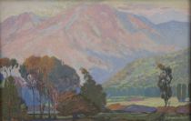 Appraisal: F Grayson Sayre California School - Afternoon Glow Silkscreen serigraph