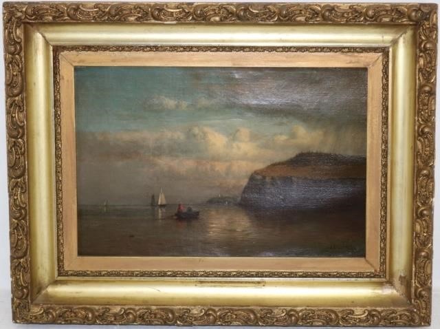 Appraisal: LEMUEL D ELDRED - FAIRHAVEN ARTIST OIL PAINTING ON CANVAS