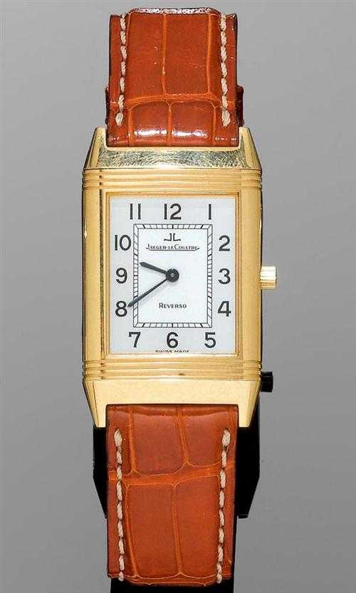 Appraisal: WRISTWATCH JAEGER LECOULTRE REVERSO Yellow gold Ref corresponds to the