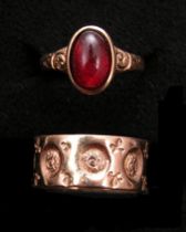 Appraisal: Pair of Victorian Lady's Rings circa Late th Century Lot