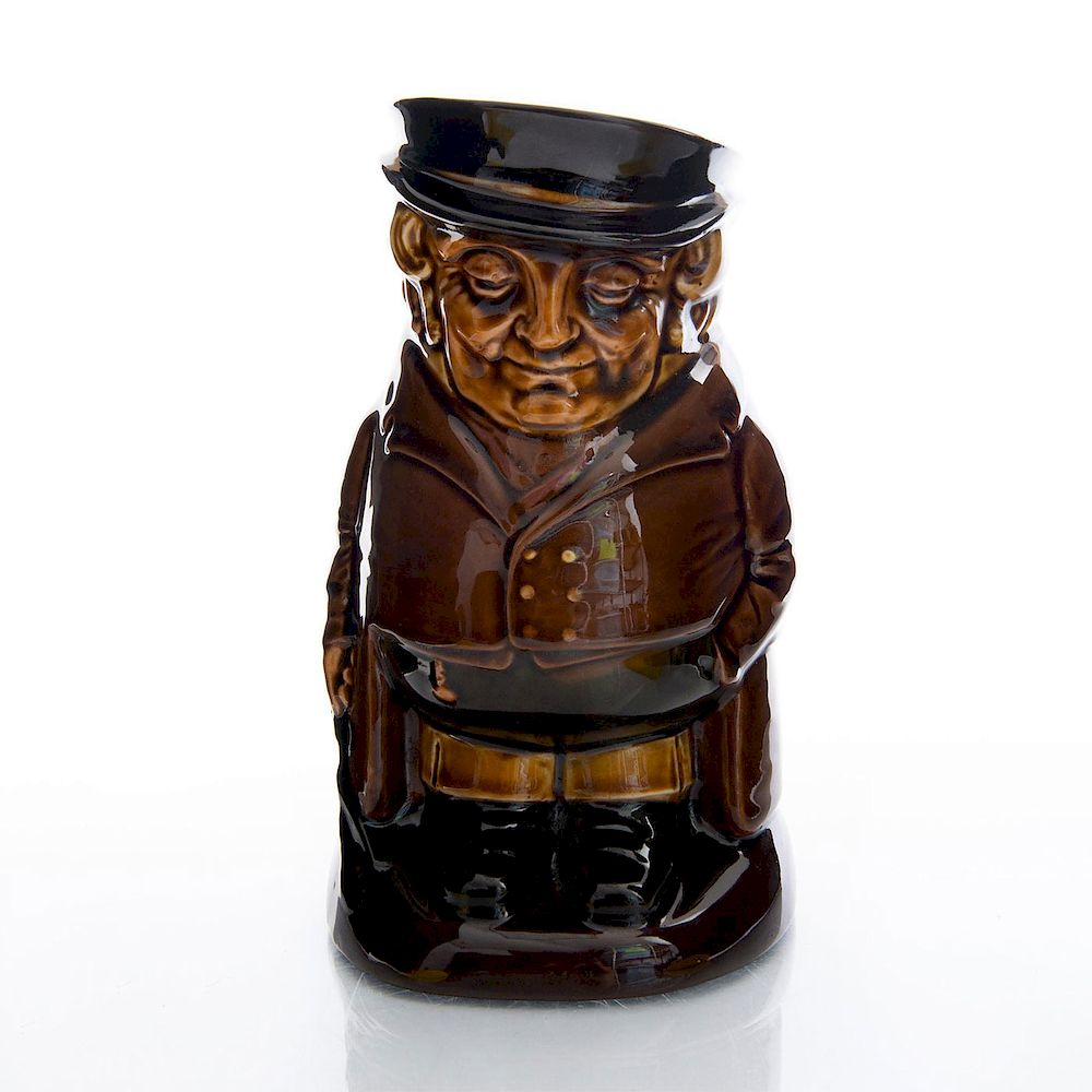 Appraisal: ROYAL DOULTON KINGSWARE TOBY JUG THE HUNTSMAN Glazed brown colorway