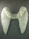 Appraisal: ANGEL WINGS - Pair of contemporary real feather angel wings