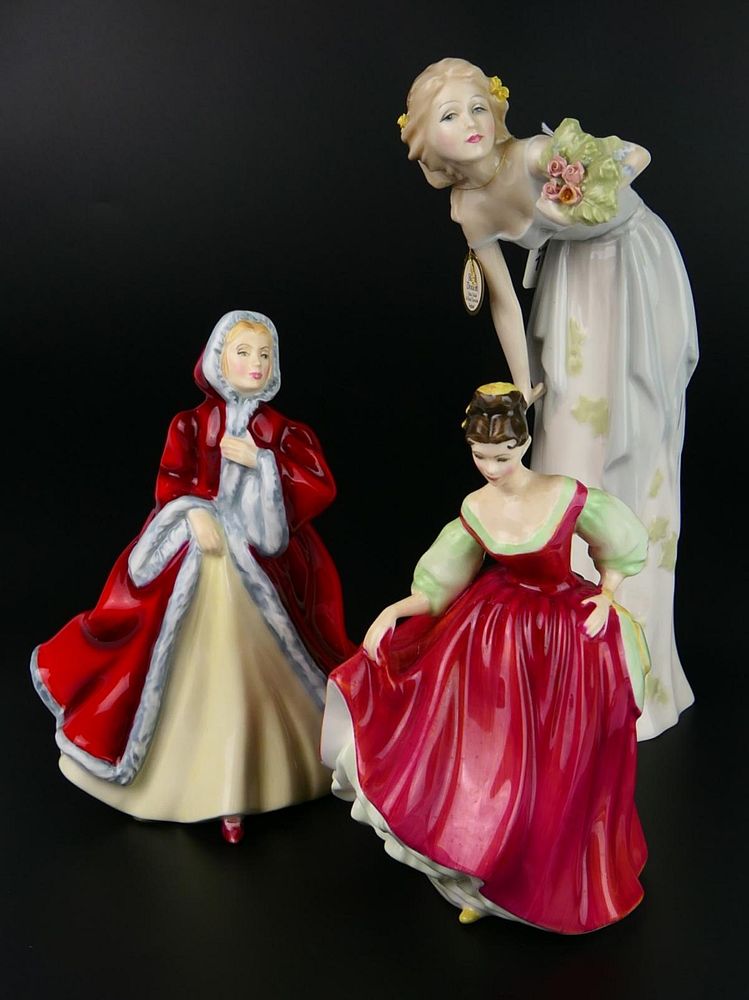 Appraisal: LOT OF ROYAL DOULTON FIGURINES To include fair lady Rachel