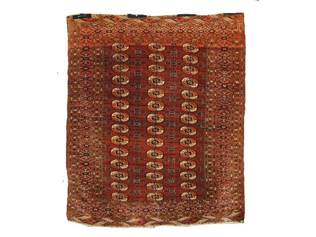 Appraisal: Turkoman fine 'Yomut' rug circa