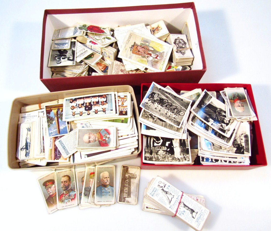 Appraisal: Various cigarette cards trade cards etc to include part and