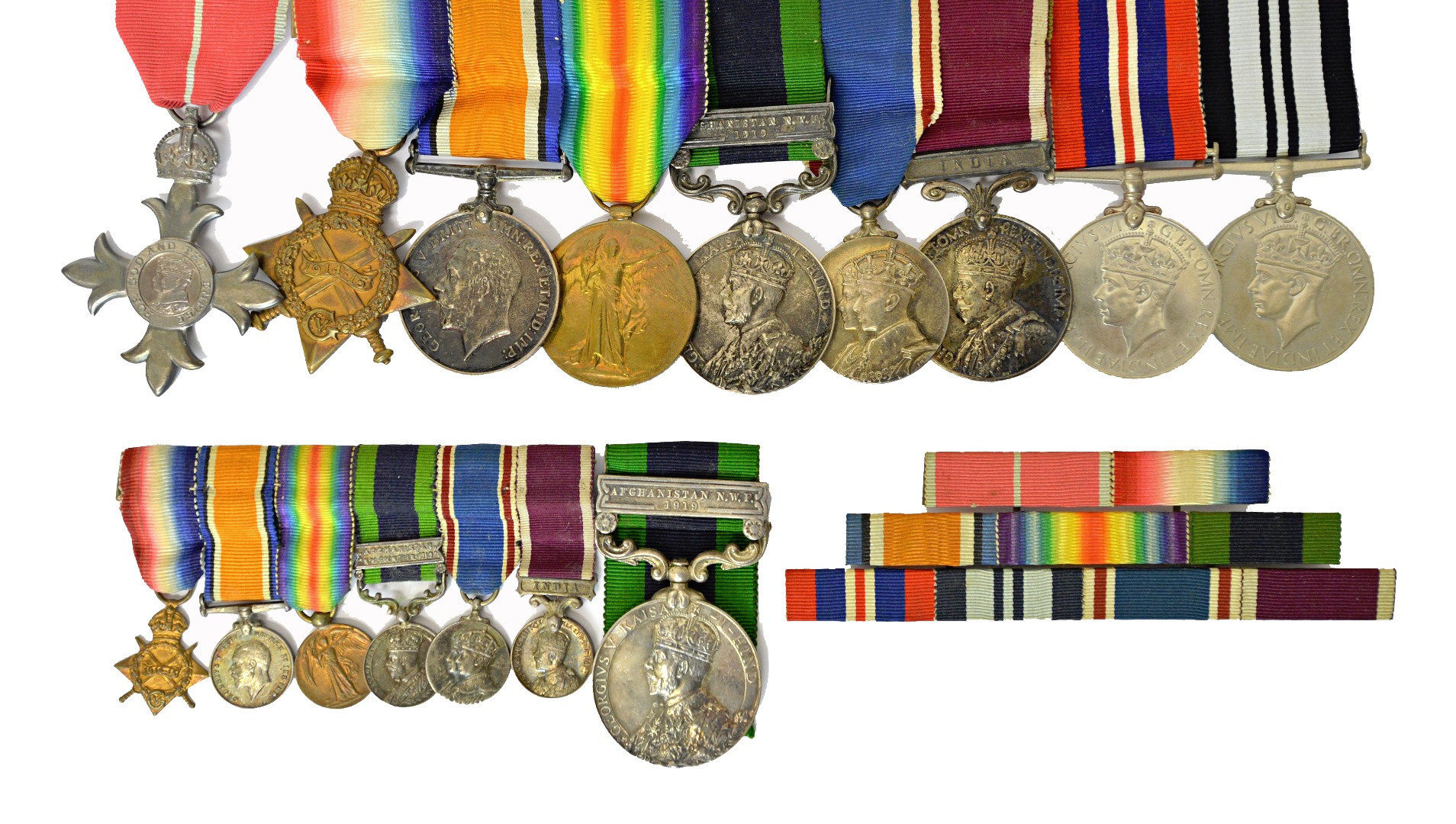 Appraisal: The awards and medals as awarded to Lieut Colonel Ronald