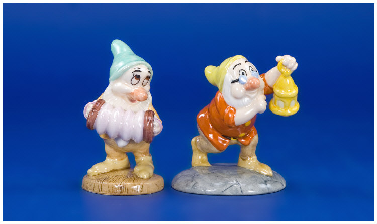 Appraisal: Royal Doulton Snow White Series Bashful s Melody Doc With