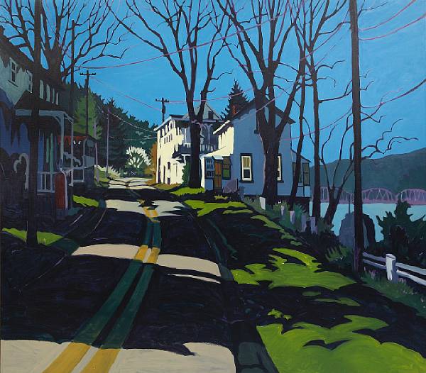 Appraisal: Jon Carsman American - Spring Thaw signed titled dated and