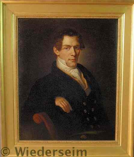 Appraisal: Drexel Francis Martin American Pennsylvania - oil on canvas portrait