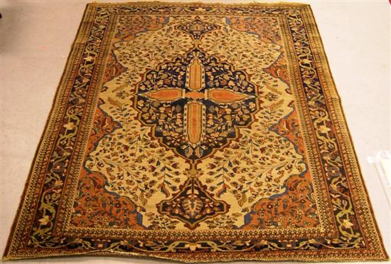 Appraisal: Antique Persian Sarouk rug ' '' w x ' ''