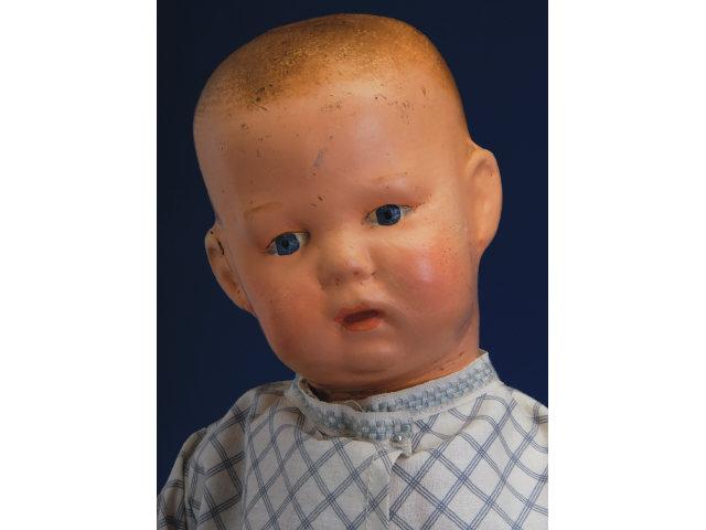 Appraisal: Schoenhut Nature Baby Model America ca painted wood with light