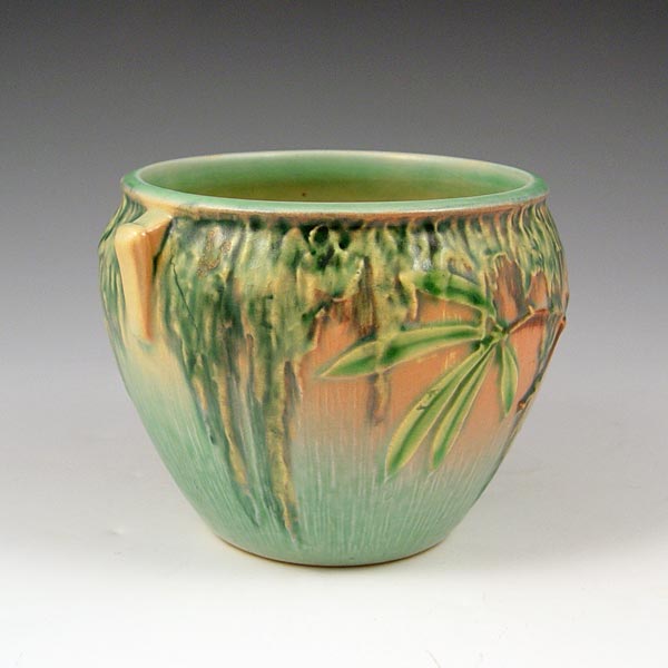 Appraisal: ROSEVILLE POTTERY MOSS JARDINIERE - ''