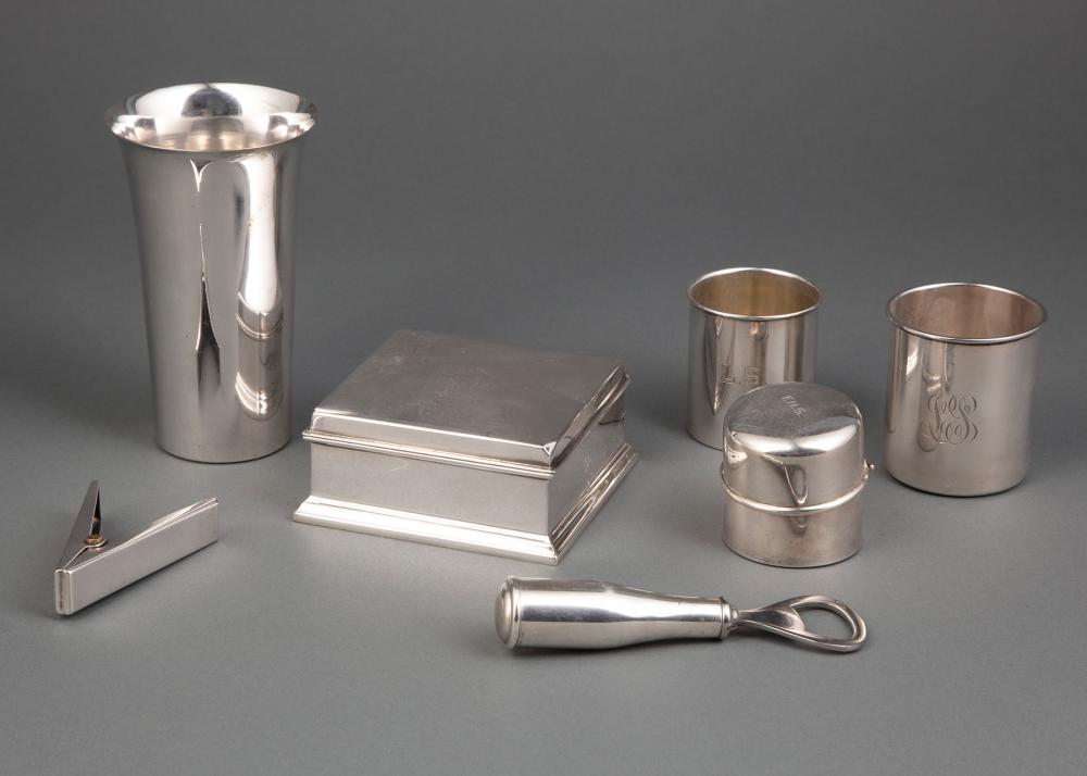 Appraisal: GROUP OF SMALL AMERICAN STERLING SILVER OBJECTSGroup of Small American