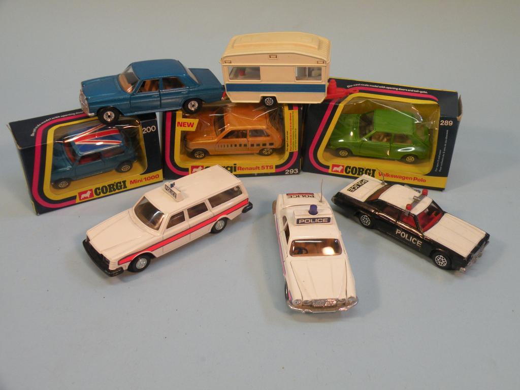 Appraisal: A Corgi Renault TS No boxed a Corgi Volkswagen Polo