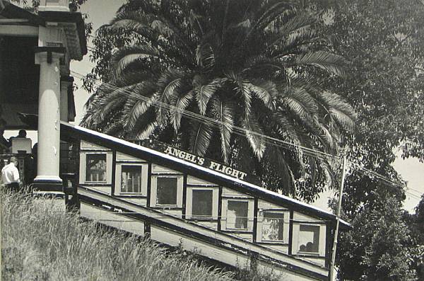 Appraisal: Julius Shulman American born Angel's Flight c Gelatin silver print