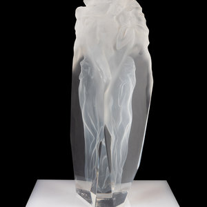 Appraisal: Frederick Hart American - First Light lucite signed dated and