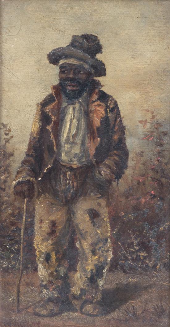 Appraisal: Sale Lot William Aiken Walker American - Man with Cane