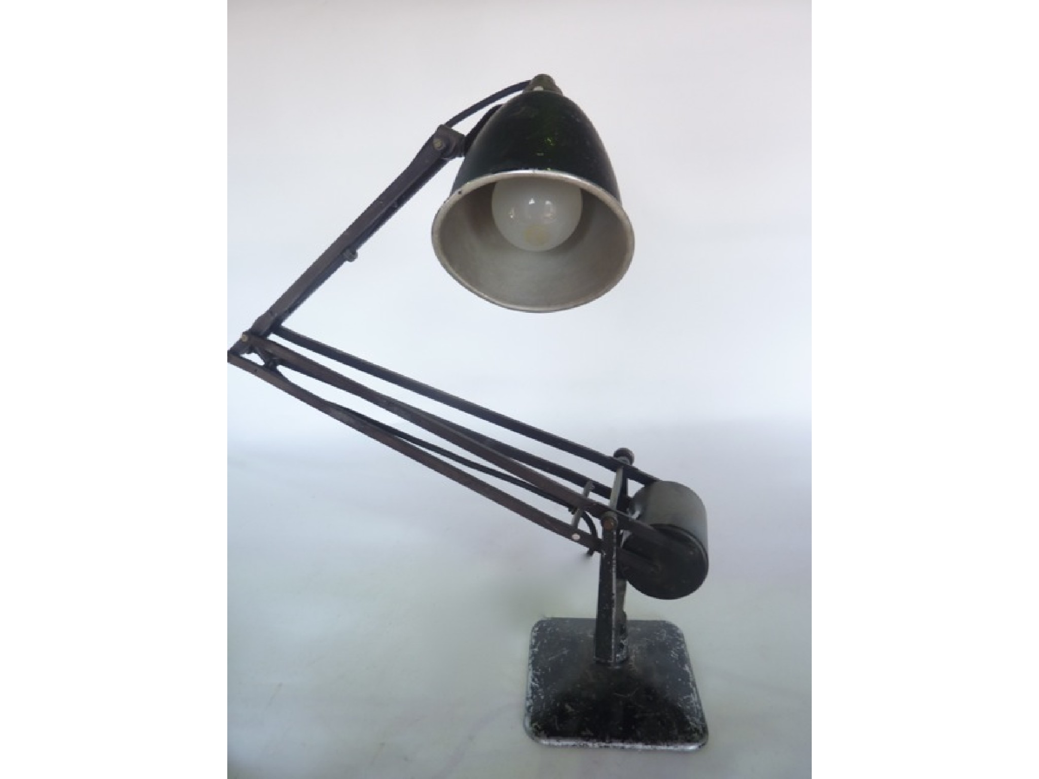 Appraisal: A th century Horstmann Counterpoised Anglepoise office lamp the adjusting