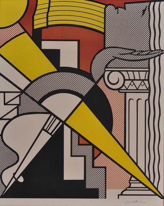 Appraisal: ROY LICHTENSTEIN - STEDJELIK MUSEUM POSTER Lithograph in colors x