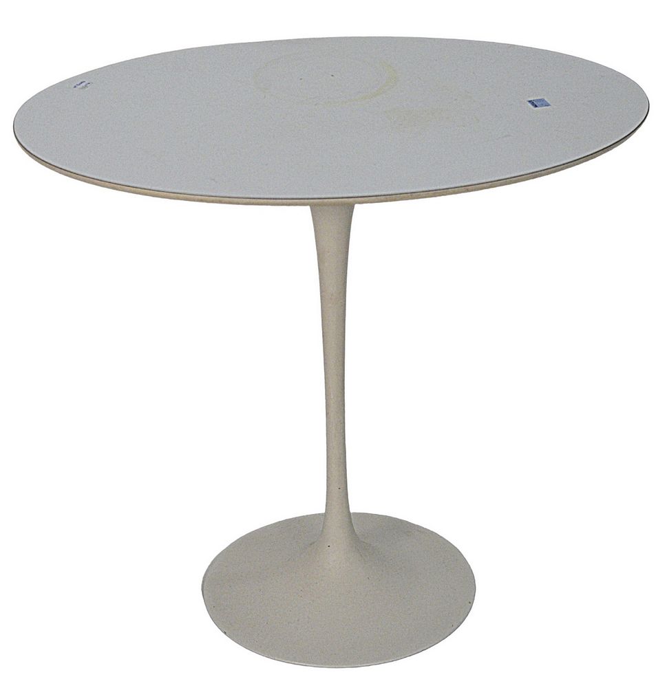 Appraisal: Saarinen Tulip Side Table by Knoll height inches top x