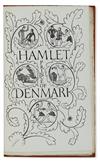 Appraisal: SHAKESPEARE WILLIAM Hamlet Illustrated by Eric Gill vo pictorially-stamped pigskin