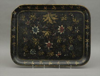 Appraisal: Victorian Painted T le Tray