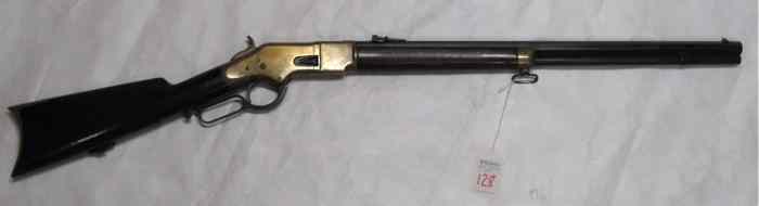 Appraisal: WINCHESTER MODEL LEVER ACTION RIFLE third model rimfire caliber ''