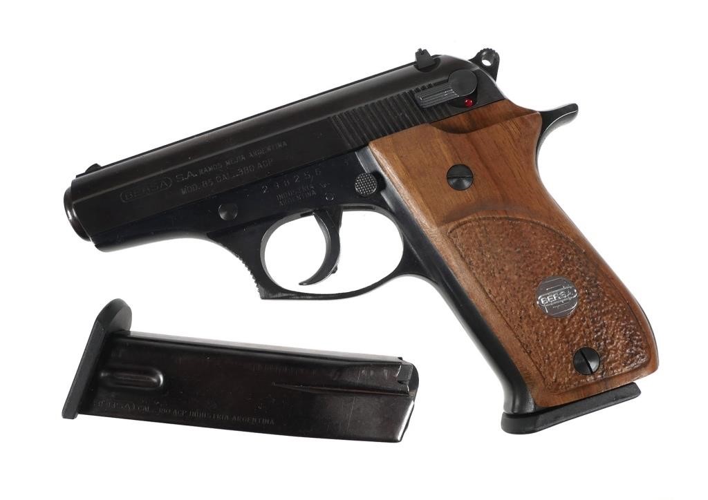 Appraisal: RSA Bersa model in ACP caliber semi automatic pistol Barrel