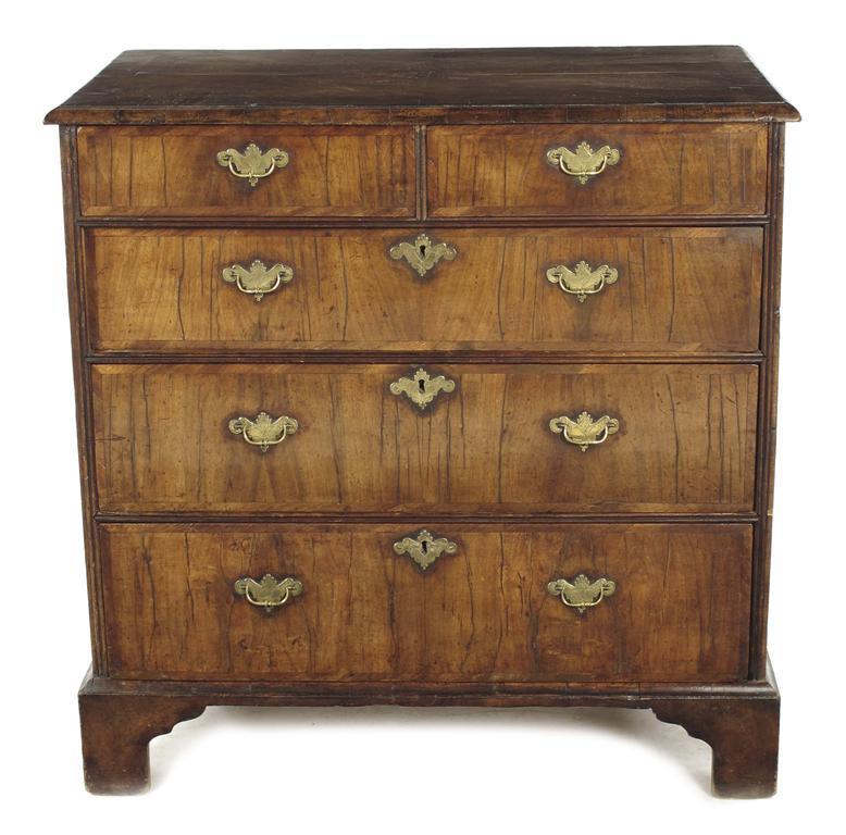 Appraisal: An early th century walnut chest