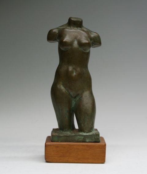 Appraisal: Barbara Tribe - Eve bronze inscribed 'Barbara Tribe THAILAND '