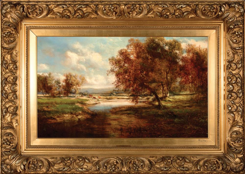 Appraisal: Patrick Vincent Berry American New York - Autumnal Landscape with