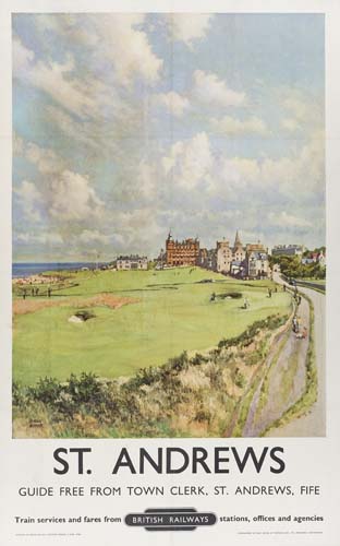 Appraisal: JAMES MACINTOSH PATRICK - ST ANDREWS Circa x inches Condition