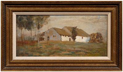 Appraisal: Carlton Chapman painting Carlton Theodore Chapman New York California -