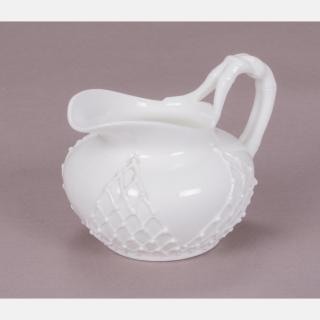 Appraisal: A Knowles Taylor Knowles White 'Lotus Ware' Creamer th Century