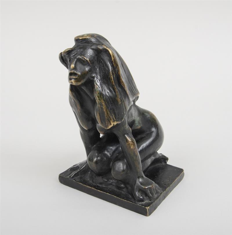 Appraisal: ATTRIBUTED TO AUGUSTE RODIN - LE SUCCUBE Bronze c inscribed