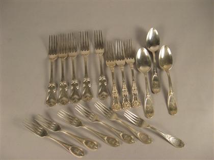 Appraisal: Assorted American sterling silver flatware pieces Comprising of three Gorham