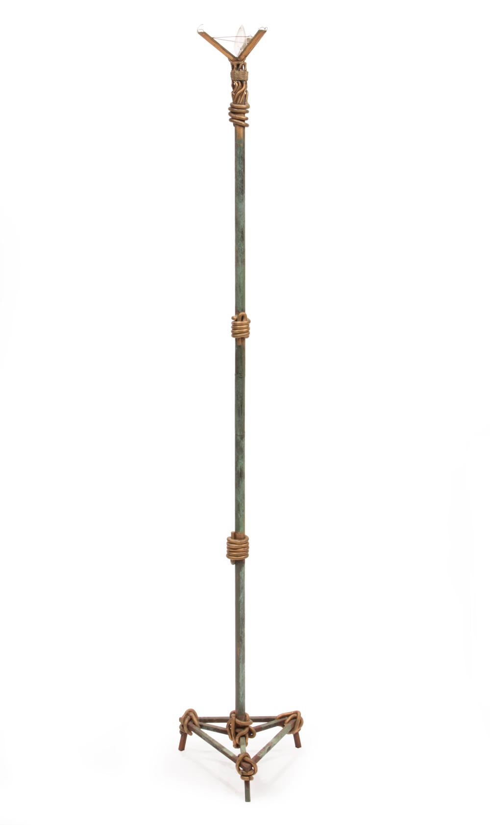 Appraisal: Mario Villa Nicaraguan New Orleans - Floor Lamp signed M