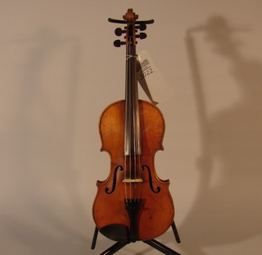 Appraisal: Violin Strad copy with label dated and also repair label